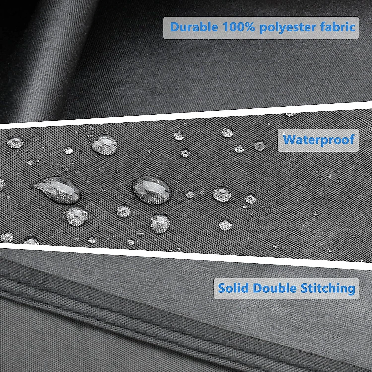 7109 Premium Grill Cover For 7555 Weber Summit 600 Series 6 Burner Gas Grills, 75" W X 27" D X 47" H 8 7109 Premium Grill Cover For 7555 Weber Summit 600 Series 6 Burner Gas Grills, 75" W X 27" D X 47" H - Image 6