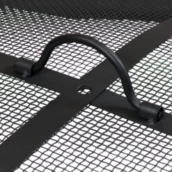 40 Inch Dia Round Fire Pit Top Spark Screen Metal Mesh Lid Cover With Ring Handle For Indoor & Outdoor Backyard Patio Accessories -Cheap Grill Store 91XNVHZSZbL. AC SL1500