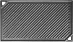 BBQ Griddle Plate Cast Iron Universal Fits, 16.45 X 9.5 Inch