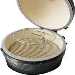Grates Combo Kit Fits Large Big Green Egg, Char-Griller, Kamado Joe Classic, Pit Boss K22, Louisiana K22, 18.5" Cooking Grate And 13.5" Warming Rack -Cheap Grill Store 91nli670cwL. AC SL1500