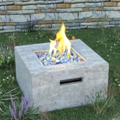 10 Pounds 1/2'' Bahama Blend Tempered Fire Glass Rocks For Fire Pit For Gas Fireplace, Safe For Outdoors And Indoors Decoration -Cheap Grill Store 91uR220RAXL. AC SL1500