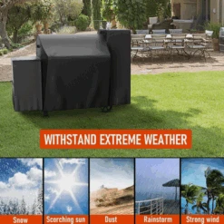 Grill Cover For Char-Griller 9800, 9804 Charcoal Grills, Gravity 980 Series Heavy Duty Premium Grill Cover -Cheap Grill Store 9800 2