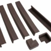 Fireplace Guard Bumpers With Two Corner Protectors, Soften Edges Hearth Pad Kit, Baby Proofing Head Protector, Chocolate Brown -Cheap Grill Store B002SG7JT4