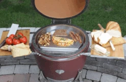 Stainless Steel Outdoor BBQ Griddle, 17 X 14, For Charcoal Kettle And Kamado Grills -Cheap Grill Store B003VGM012 2