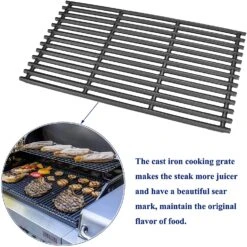 Grill Grates 3 Pcs For Lowe's For 606682, 639322, 17 X 28-1/2, Cast Iron Grill Replacement Parts -Cheap Grill Store B07SL4BG2K 4