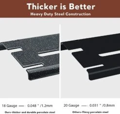 Heat Plates Shield 4Pcs Kit For Brinkmann 810-2200-0, 810-2300-0 Etc, 11.75 To 21 X 3.75'' -Cheap Grill Store B07V5CHZS5 3 ea0311b6 5783 4fa9 b56d def972fee048