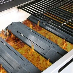 Heat Plates Shield 4Pcs Kit For Brinkmann 810-2200-0, 810-2300-0 Etc, 11.75 To 21 X 3.75'' -Cheap Grill Store B07V5CHZS5 7 9a327a49 69ad 4500 93fb de3093bd0a8b