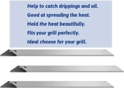 Heat Plates 3Pcs Fits Char-Griller 4001, 4008, 4208, 5050, 5072, 5252, 5650 Grills, 18 15/16 X 3 7/8 Replacement Parts -Cheap Grill Store B07X6GKT7P 4 f4828060 3d6e 420a a3c5 720dabf5ed9d