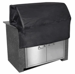 45 Inch BBQ Grill Cover For DCS Built In Grills, Waterproof 600D Heavyduty UV Resistant -45''(W) × 29''(D) × 26''(H), Black