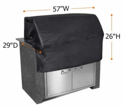 Grill Cover For Viking 54 Inch Built-in Grills, Heavyduty Waterproof 600D Built In Barbecue Grill Cover -57''(W) × 29''(D) × 26''(H) -Cheap Grill Store B07XRV3KK8 ce0c8ea8 5cab 433f 9935 41c4eaa2c06f