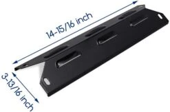 Heat Plates For Kenmore Grills, 4 Pcs Kit 14 15/16 X 3 13/16'' Porcelain Steel Grill Replacement Parts -Cheap Grill Store B07YHBY6R6 2