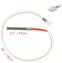 Fire Burn Pot + Hot Rod Ignitor With Screws And Fuse For Pit Boss Sportsman 820 (PB0820SP), Pellet Grill Replacement Parts -Cheap Grill Store B07YY3D8B93 7e059d99 bd31 4f32 93b9 e398976a1f16