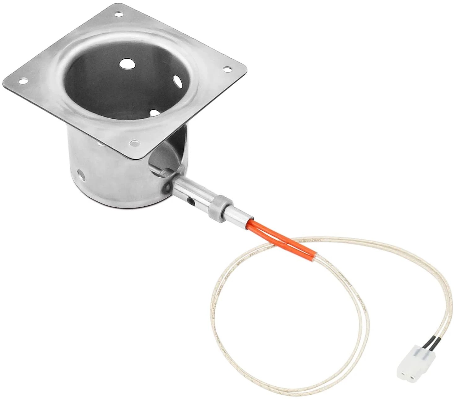 Fire Burn Pot + Hot Rod Ignitor With Screws And Fuse For Pit Boss Pro Series II 850PS2 (PB850PS2), Pellet Grill Replacement Parts 4 Fire Burn Pot + Hot Rod Ignitor With Screws And Fuse For Pit Boss Pro Series II 850PS2 (PB850PS2), Pellet Grill Replacement Parts - Image 2