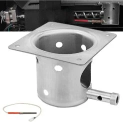 Fire Burn Pot + Hot Rod Ignitor With Screws And Fuse For Pit Boss Austin XL (PB1000XLW1), Pellet Grill Replacement Parts -Cheap Grill Store B07YY3D8B95 1dcbae69 7e2a 45bf b6f8 b35dc674fb32