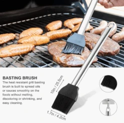 30PCS BBQ Grill Griddle Tools Set With Meat Claws, Spatula, Fork, Tongs, Grilling Accessories In Portable Bag, Perfect Grill Gifts -Cheap Grill Store B07Z5QTZ4Q 5