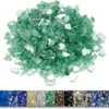 1/2'' Patio Heaters Evergreen Fire Glass Reflective Tempered Fire Rocks For Fire Pits, Fireplace And Fire Bowl -Cheap Grill Store B07Z94Y8K4 ed64edd1 4a4e 48c3 b1bc c3a3abd2e176