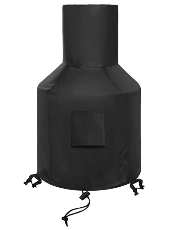 Outdoor Patio Chiminea Cover, Chimney Fire Pit Heater Cover, Outdoor Patio Chiminea Covers, Waterproof (48X25X13 Inch) 3 Outdoor Patio Chiminea Cover, Chimney Fire Pit Heater Cover, Outdoor Patio Chiminea Covers, Waterproof (48X25X13 Inch)