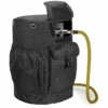 Outdoor 20 Lb Propane Tank Cylinder Cover With Tabletop Feature And 2 Pockets, Water-Resistant, Traveling & Camping, Black (Bag Only)
