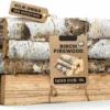 15" Birch Firewood Logs, Seasoned Kiln-Dried Fire Wood For Fire Pit, Fireplace, Campfire, Pizza Oven, Split Wood, Solo Stove, 1200 Cub. In. 15-20lb -Cheap Grill Store B0D4VV1FK8 c9807bc9 32a6 466f 91dd 37261cb14635