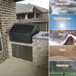 Grill Cover For Allegra 32" Built-In Barbecue, Waterproof Grill Cover, 32.7"L X 26"W X 11.8"H 13 Grill Cover For Allegra 32" Built-In Barbecue, Waterproof Grill Cover, 32.7"L X 26"W X 11.8"H -Cheap Grill Store DKN.BU37.01B 1 d8a68992 b388 40b4 bc68 e14b9417140e