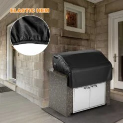 Grill Cover For Kokomo 26", 32” Built-in Charcoal Grill Barbecue, Waterproof Grill Cover, 32.7"L X 26"W X 11.8"H -Cheap Grill Store DKN.BU37.01B 2 40783e7e 178f 4fdc a8c2 d223d2446417