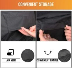 Universal Grill Cover For DelSol 32 Inch Built-In Barbecue, Waterproof BBQ Cover, 37W X 27D X 24H -Cheap Grill Store DKN.BU37.01B 3 ea1753fa a84e 4b36 91b2 1b8f38c24375