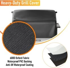 Universal Grill Cover For Summerset Sizzler 40", Pro 40 Inch, TRL 38", Alturi 36" Built-In Barbecue, Waterproof Premium Grill Cover -Cheap Grill Store DKN.BU37.01B 5 24ee376e be44 4ca0 889f 7463365e695e