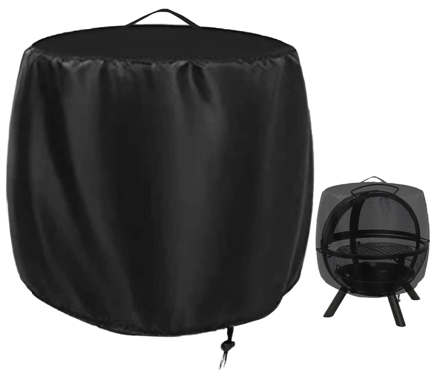 Fire Pit Cover For Fissfire For PaPaJet, Ikuby 36 Inch Globe Fire Ball, Heavy Duty 420D For Fire Pit Sphere, Wood Burning Flaming Ball FirePit