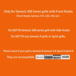 Grill Heat Deflector For Weber Front Knobs Genesis 300 Series, Genesis CEP-310, CEP-320, CEP-330, Grill Parts Weber 65505 62756 -Cheap Grill Store Genesis310front3 de2c2681 6b8f 4334 8c6a ff247fc13872