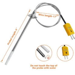 9904190024 Temperature Probe Kit For Masterbuilt Gravity Series 560, 800, 1050 XL Series Digital Charcoal Smoker Grills -Cheap Grill Store Sbdbf28c467a244999dd5b0d5682530c9N