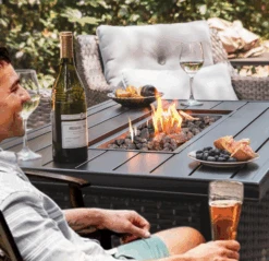 Granules Lava Rock For Fit Pit, 1-3 Inch Safe Natural Tempered Lava Stones For Fireplace, Landscaping, Fire Bowls, Gas Log Sets, 10 Pounds -Cheap Grill Store Z76001.B1101 4