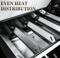 15.35'' Heat Plates For Cuisinart 2556, 2456, GAS2456AS, GAS2556AS, GAS1456ASO, GAS1456BSO, GAS2420AS, Heat Tents For Cuisinart 5-Burner Gas Grill -Cheap Grill Store Z99512.B0501 5