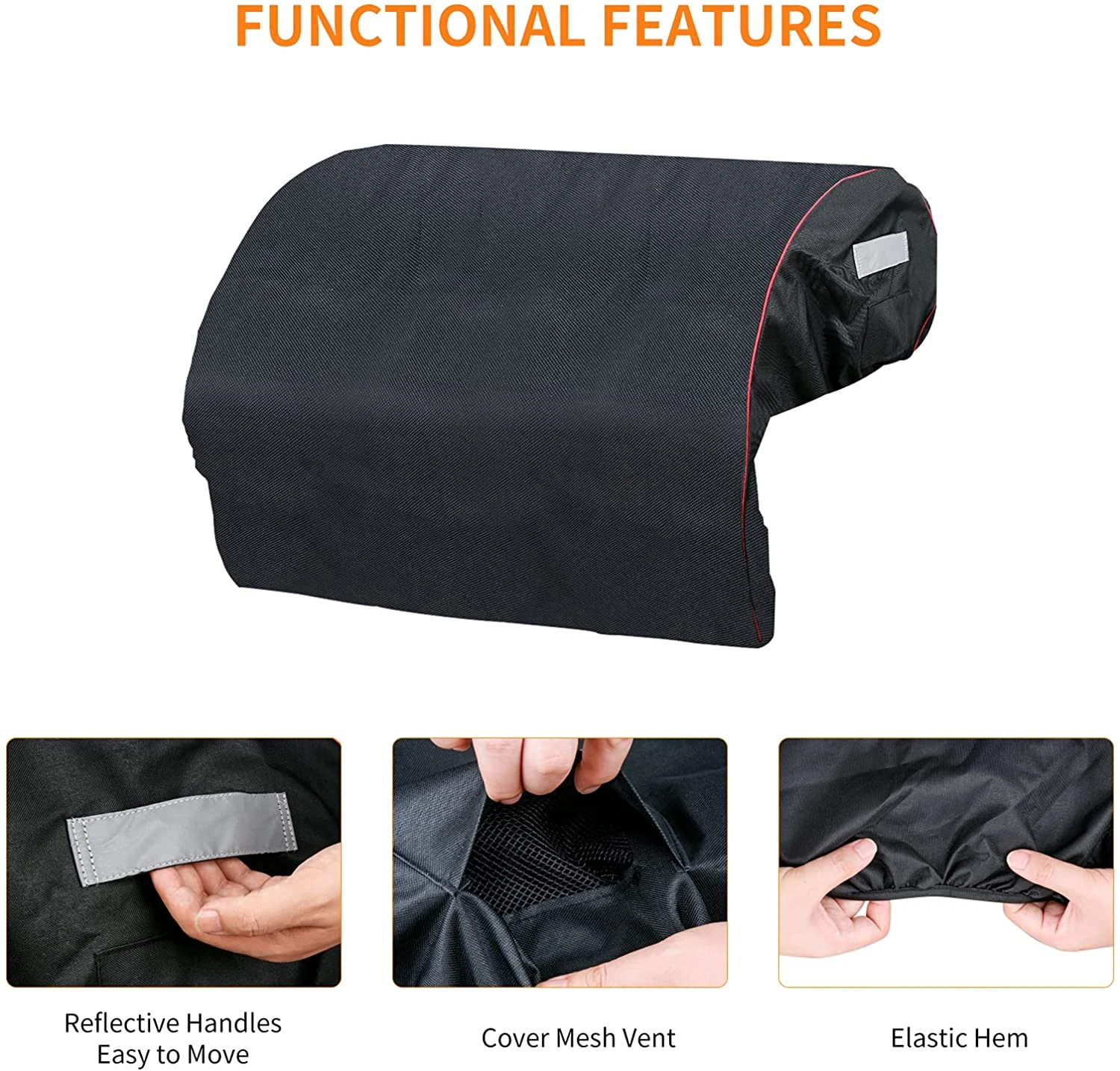 Grill Cover For Alfresco 30 Inch Built-In Barbecue, ALXE-30, ALXE-30SZ Etc, Waterproof BBQ Cover 4 Grill Cover For Alfresco 30 Inch Built-In Barbecue, ALXE-30, ALXE-30SZ Etc, Waterproof BBQ Cover - Image 2