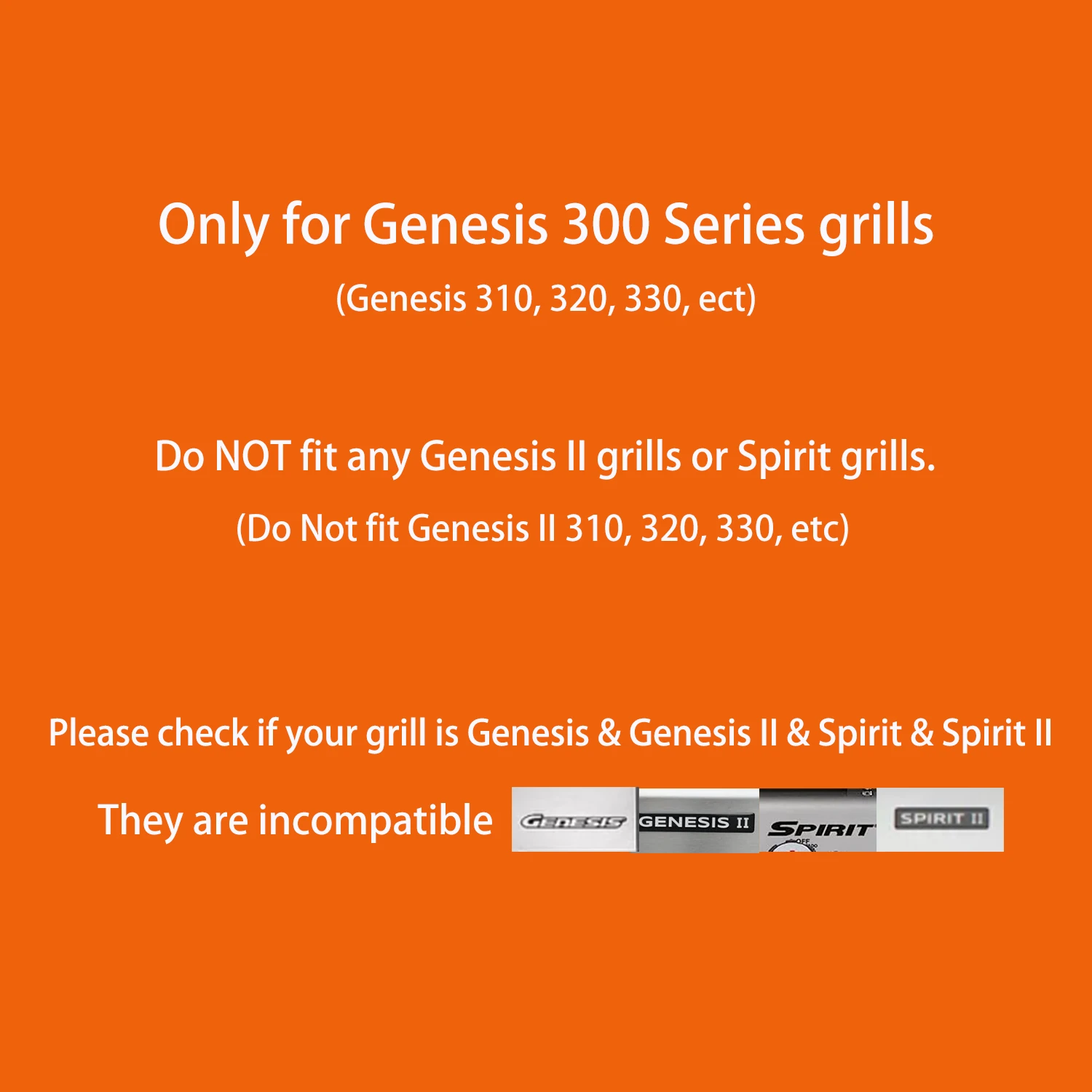 Grill Warming Rack For Weber Genesis E310, E320, E330, S310, S320, S330, EP310, CEP310, EP320, CEP320, EP320, CEP330 Grills, Weber Parts 65054 4 Grill Warming Rack For Weber Genesis E310, E320, E330, S310, S320, S330, EP310, CEP310, EP320, CEP320, EP320, CEP330 Grills, Weber Parts 65054 - Image 2